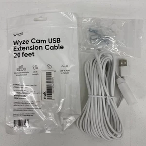 *NUEVO* Cables de extensión USB 20FT WYZE para cámara - Imagen 1 de 2