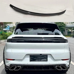 Carbon Fiber Rear Tail Trunk Door Spoiler Wing For 2024-2025 Porsche Cayenne SUV - Foto 1 di 11