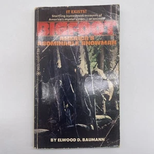 Bigfoot Americas Abominable Snowman By Elwood Baumann First Edition 1976 - Picture 1 of 5