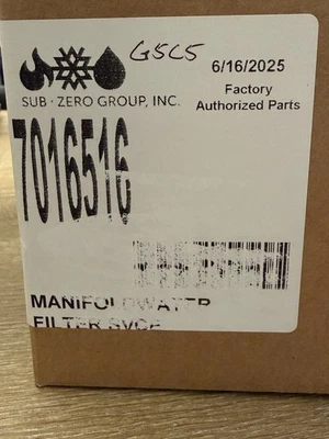 NEW 7016516 MANIFOLD,WATER FILTER SVCE - Image 1 of 2