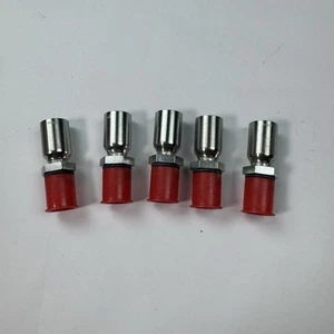 Lot of 5 Parker 10556-8-6 Hydraulic Male Straight Thread O-Ring - Picture 1 of 10