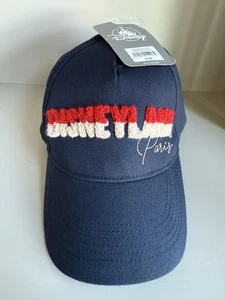 Disneyland Paris Cap Mütze Erwachsene blau rot & weiß verstellbarer Riemen 58 cm - Bild 1 von 5