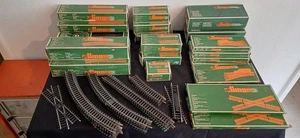Lot Rails Aiguillage Transformateur Lima En Boîte - Imagen 1 de 18