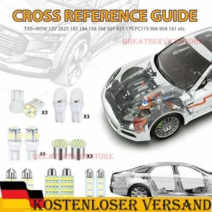 42X Innenraumbeleuchtung Lampe L-E-D Auto Licht T10 SMD Birne Leselicht DC 12V - Picture 1 of 5