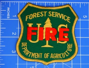 US Forrest Service Dept of Agriculture Fire patch - Picture 1 of 2
