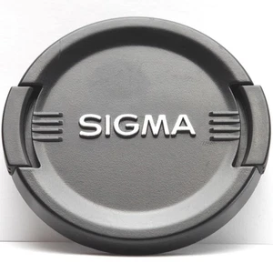 Sigma 55mm 55 mm Front Lens Cap Snap-on Silver Letter - Picture 1 of 2