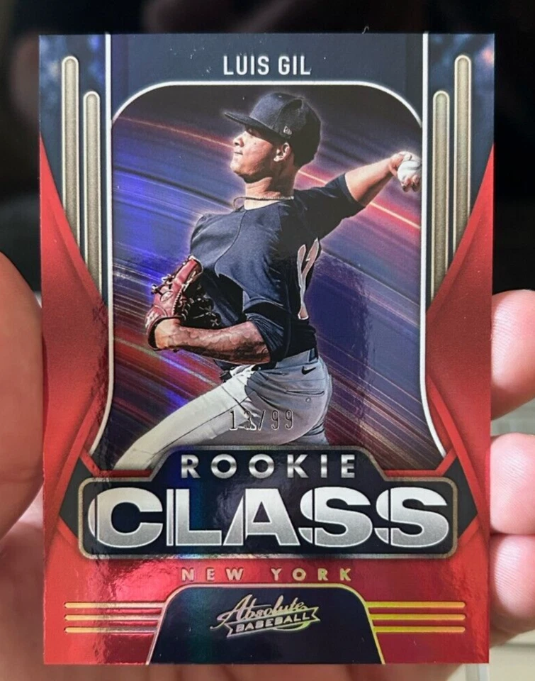 2022 Luis Gil Panini Absolute Rookie Class 13/99 New York Yankees - Image 1 of 1