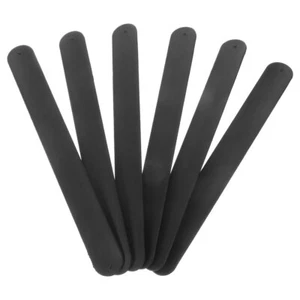 12pcs Blank Silicone Slap Wristbands Outdoor Slap Bands Silicone Slap Bracelets - Picture 1 of 12