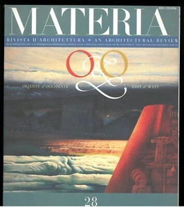 Architettura MATERIA n. 28 3° quadrimeste 1998 - Picture 1 of 1