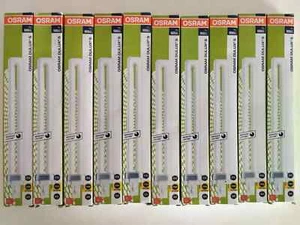 10 PEZZI OSRAM DULUX S 11W/827/41 2 PIN FLUORESCENTE LUCE CALDA 2.700 K G23 23CM - Foto 1 di 4