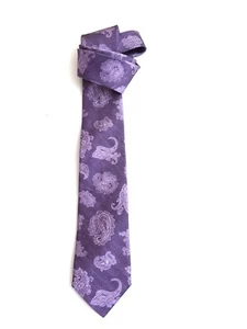 Ike Behar Purple Tie - Picture 1 of 4