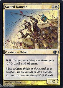 MTG - 8th Edition - Sword Dancer - Foil - NM - Picture 1 of 1