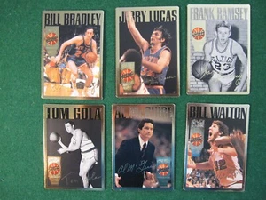 1994 NBA Action Packed 6-card Lot Bill Walton Bradley, Lucas, McGuire - Picture 1 of 8