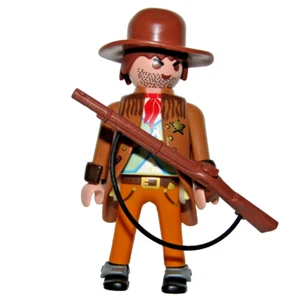 Playmobil Sheriff Western mit Jacke, braunem Hut & mit Sporen - C20 - Bild 1 von 4