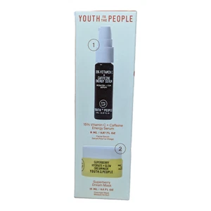 Youth to the People Youth Stacks: Brighter Tomorrow Duo for Dullness Travel Size - Picture 1 of 6