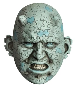 Original Distortions Unlimited 'The Enigma' Halloween Latex Mask VINTAGE! NEW! - Picture 1 of 4