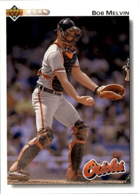 1992 Upper Deck MLB Bob Melvin #692 - Image 1 of 2