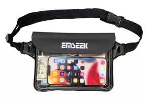 EMSEEK Waterproof  Waist Pouch Belt Bag Fanny Pack Keep Keys Wallet Phone Dry - Picture 1 of 5