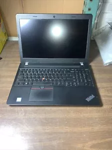LENOVO E570 INTEL CORE I5 7TH GEN 8GB RAM **POWER ON/ BIOS L0CKED **NO HD - Picture 1 of 5