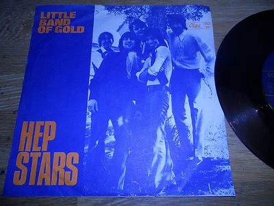 HEP STARS "LITTLE BAND OF GOLD/ANOTHER DAY" ABBA RELATED ARTIST SWEDISH PRESSING - Image 1 of 4