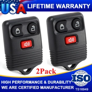 2Pcs Remote control Car Key Fob For Ford F150 F250 F350 2005 2006 2007 2009 2010 - Picture 1 of 13