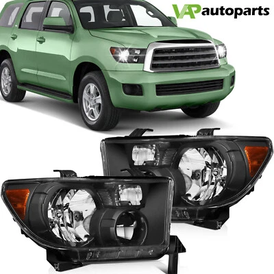 Juego de faros delanteros Sequoia para Toyota Tundra 2007-2013 2008-2017 Foto 1 de 4