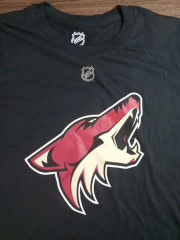 Clayton Keller Arizona Coyotes Player #9 Youth Boys Large T-Shirt Short Sleeve Cover