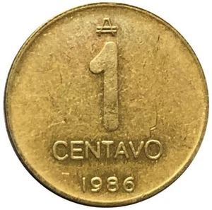 Argentina 1 Centavo Coin | Common Rhea | KM96 | 1985 - 1987 - Picture 1 of 2
