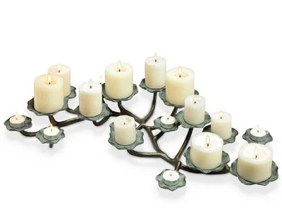 Центральный элемент подсвечника Blossom Pillar Candelabra Lily Pad ~ SPI Home 34028 - Изображение 1 из 4