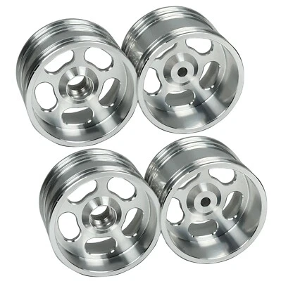 Dhawk CNC RC10DS Vintage Aluminum Wheels 5 Slots For Team Associated RC10DS - Image 1 of 4
