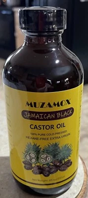 Aceite de ricino, negro jamaicano, 8 fl oz Foto 1 de 3