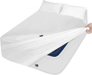 Full Size Air Mattress Sheet Set Extra Deep Pocket 3 Piece 16 to 24 inch - Picture 1 of 7