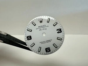 Watch dial Rolex Air King 114200 34mm White - Picture 1 of 15