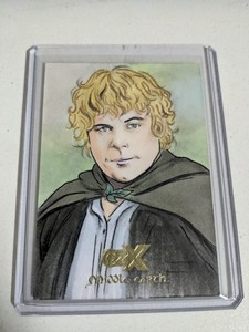 2022 Cryptozoic CZX Middle Earth 1/1  Samwise Sketch by Artist Lisa Leblanc