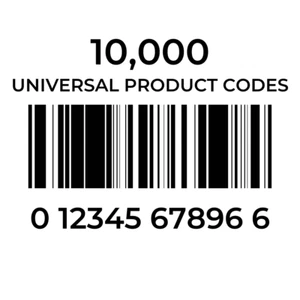 10.000 números de código UPC códigos de barras Gs1 EAN para anuncios de Amazon garantía de por vida - Imagen 1 de 2