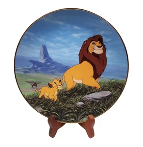 Disney El Rey León Como Padre Como Hijo Bradford Intercambio Coleccionista Plato 2 - Imagen 1 de 10