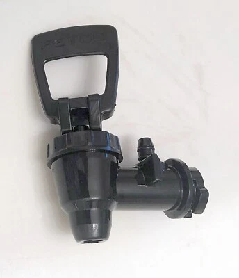 Fetco 1102.00409.00 Faucet Assembly Black LGS-10/15/20 Sight Gauge