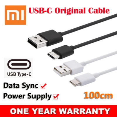 Original USB Type-C Adapter Cable Charger For Xiaomi Redmi Note 10 S Pro 5G Max - Image 1 of 4