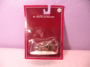 Figura Alce Colección Pueblo Plaza San Nicolás Nuevo Paquete Sellado - Imagen 1 de 6