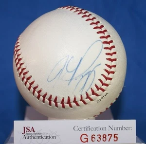 Mike Piazza Karros Mondesi Early Jsa Autograph Dodgers Baseball Signed - Picture 1 of 1