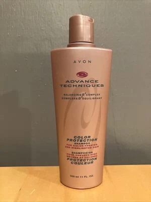 🔥 Avon Advanced Techniques Balancing Color Protection Shampoo 11 oz NOS 2001 - Image 1 of 4