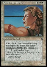 4x Rashka the Slayer Homelands MtG Magic White Uncommon 4 x4 Card Cards