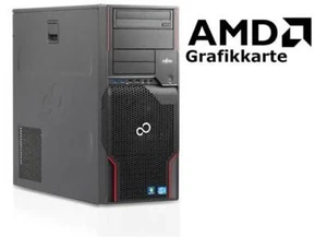 Fujitsu M720 Xeon E5-1620 3,6GHz 24GB 512GB SSD Win 10 Pro AMD - Bild 1 von 1