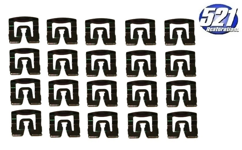 Rear Window Trim Clips Clip Kit Fits 71-74 Charger Road Runner SuperBee Mopar Foto 1 de 1