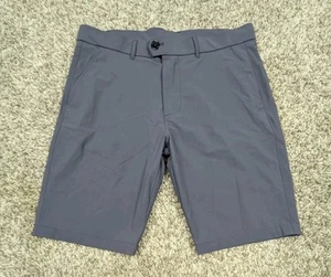 Greyson Shorts Herren 33 grau Performance Golf Chino grau schnelltrocknend feuchtigkeitsableitend 10" - Bild 1 von 6