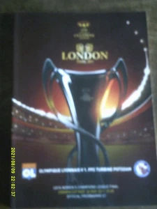 PROGRAMME FOOTBALL FEMININ LIGUE CHAMPIO FINALE OLYMPIQUE LYONNAIS POTSDAM - Imagen 1 de 8