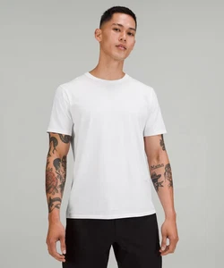 Camiseta Lululemon Fundamental Para Hombre en Blanco Talla L - Imagen 1 de 11