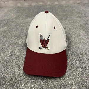 LuLu Country Club Donald Ross Golf Club Hat Cap White Red Logo Strapback - Picture 1 of 9