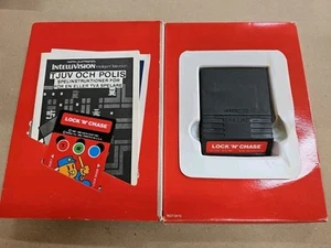 Rare SWEDISH Intellivision Game LOCK N CHASE. (Swedish Manual) - Picture 1 of 5