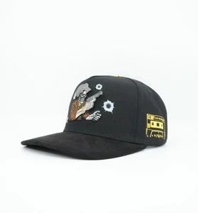 BIGG Boss Chalino Sanchez Skeleton Black Cap Contti Hats Snapback Hat - Picture 1 of 8